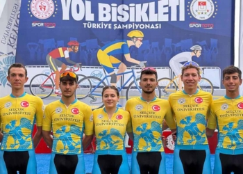 Selçuk Üniversitesi’nden bisiklette Türkiye Şampiyonluğu