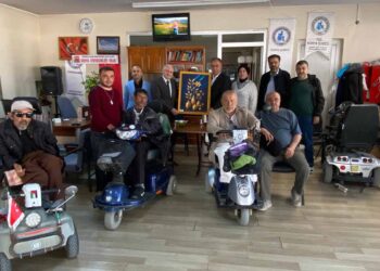 KAÇEP ve MHP İl Yönetiminden Konya Sakatlar Derneğine ziyaret