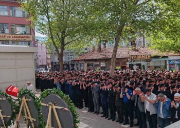Üsteğmen Oğuzhan Varol son yolculuğuna uğurlandı