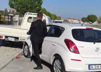 Karapınar’da zincirleme kaza