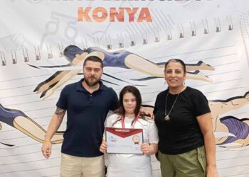 Konya’da yüzme şampiyonasında Türkiye birinciliği: Masal Çelik’ten büyük başarı