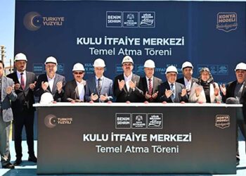 Kulu’da yeni itfaiye binası temel atma töreni