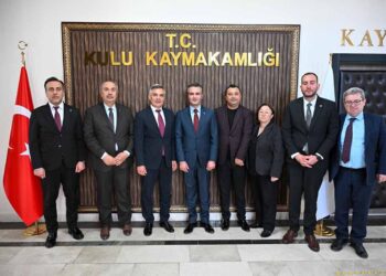Konya Barosu’ndan Kaymakam Canpolat’a ziyaret