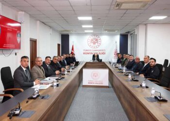 Konya’da Play-Off finali öncesi güvenlik zirvesi düzenlendi