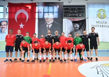 Down sendromlular Futsal Milli Takımı Dünya Kupası’na Konya’da hazırlandı