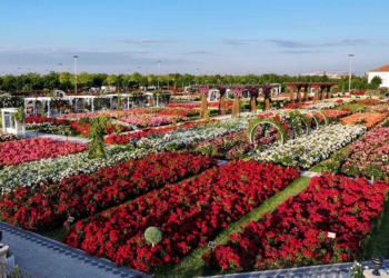 Konya’da Mevlana Gül Parkı ziyaretçilerini ağırlıyor