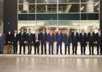 Konya Milletvekili Erdem’in de yer aldığı heyet KKTC’de temaslarda bulundu