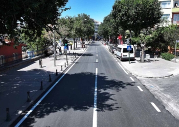 Konya Büyükşehir’den Atatürk Caddesi’ne yeni asfalt