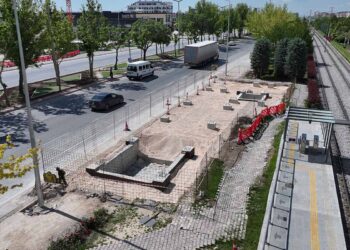 Konya’da Yazır ve MARSAN İçin yaya üst geçidi inşaatı başladı