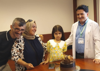 Konya’dan gelen organla hayata tutunan Nisanur’un doğum günü kutlandı