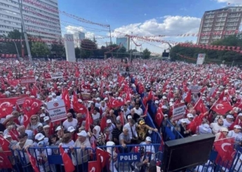 İYİ Parti Konya’dan Tandoğan mitingine yoğun destek