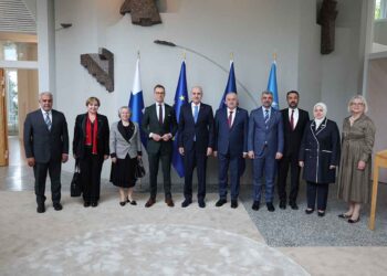 AK Parti Konya Milletvekili Ağralı, TBMM heyetiyle Finlandiya temaslarına katıldı