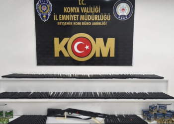 Beyşehir’den İstanbul’a silah parçası sevkiyatına operasyon