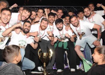 Beyşehir temsilcisi Tormet Üzümlüspor BAL sevincini kutladı