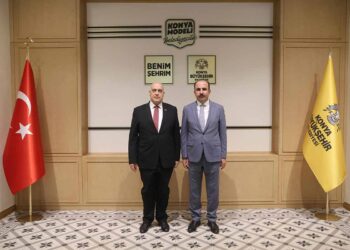 Filistin Büyükelçisi Ebu Ceyş’ten Altay’a ziyaret