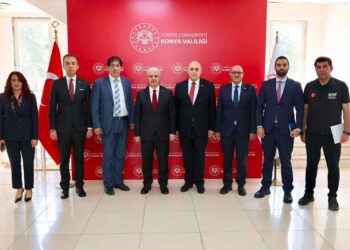 Filistin Büyükelçisi Ebu Ceyş’ten Vali Akın’a ziyaret