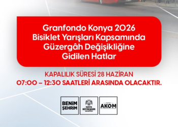 Granfondo Konya nedeniyle toplu ulaşımda güzergâh değişikliği