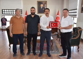 Büro Memur-Sen’den Karapınar Kaymakamı Öztürk’e ziyaret