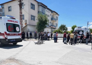 Karapınar’da beton mikseri ile motosiklet çarpıştı: 2 yaralı