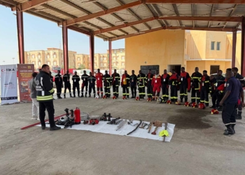 Konya Büyükşehir Belediyesi’nden Cibutili itfaiyecilere ileri seviye eğitim