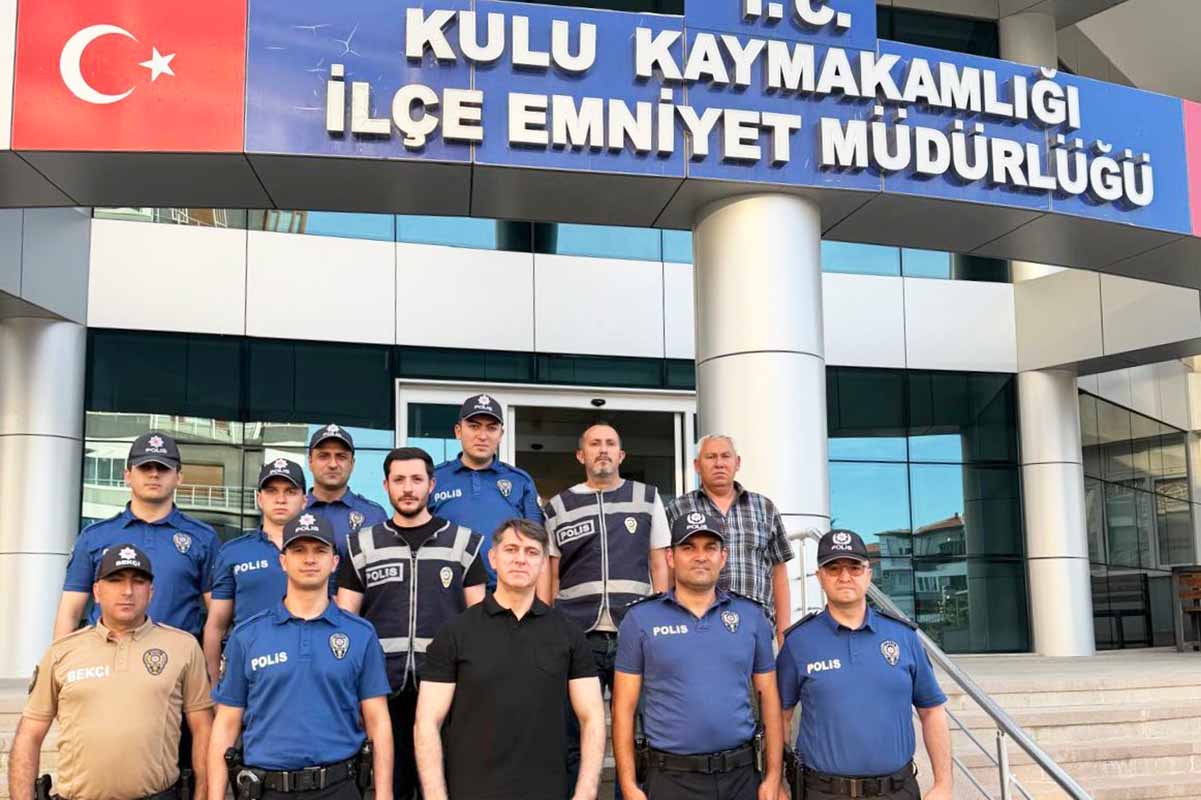 (Fotoğraf: Konya İl Emniyet Müdürlüğü)