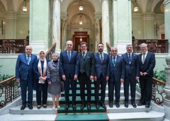Konya Milletvekili Abdullah Ağralı, TBMM heyetiyle İsveç temaslarına katıldı