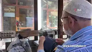 Konya’da 53 yıllık terzi: Elbiseleri tedavi ediyor