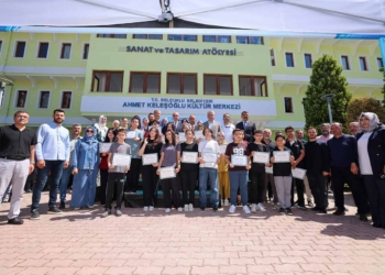 Selçuklu Sanat ve Tasarım Atölyesi’nde yıl sonu sergisi açıldı
