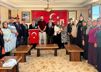 AK Parti Konya teşkilatından gazilere anlamlı ziyaret