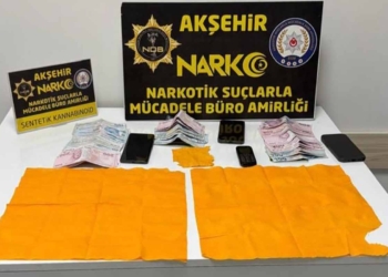 Akşehir polisinden uyuşturucu operasyonu: 6 gözaltı, 4 tutuklama