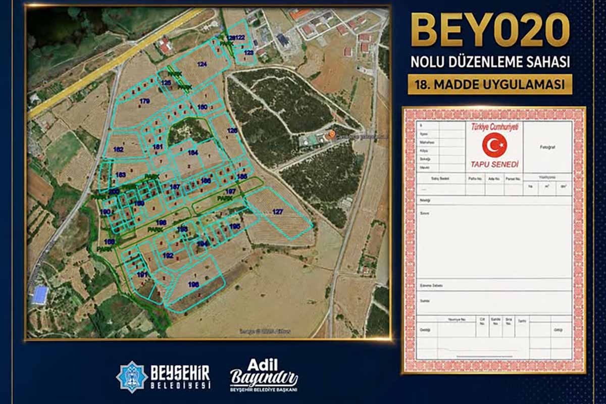 Fotoğraf: Beyşehir Belediyesi
