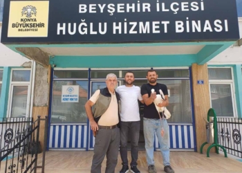 Beyşehir’de yaralı leylek için seferber oldular