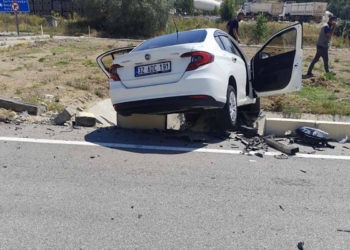 Isparta-Konya karayolunda trafik kazası