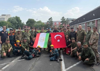 Konya itfaiyesinden Tacikistan’da eğitim