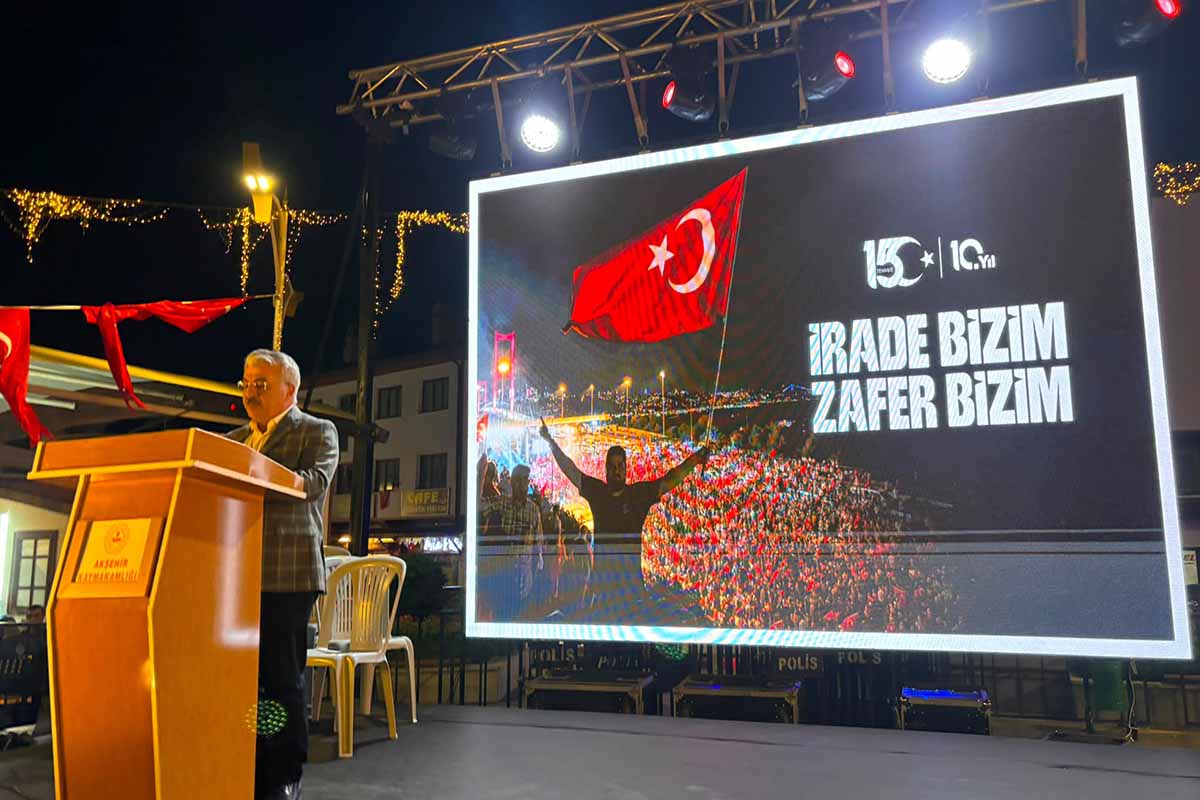 Fotoğraf: Akşehir Kaymakamlığı
