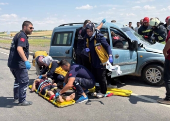 Seydişehir’de feci kaza: 5 yaralı, 1’inin durumu ağır