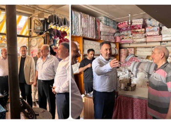 Özer’den Sarayönü esnafına ziyaret