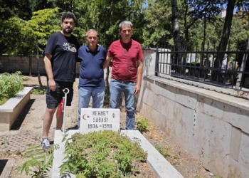 Konya’da şehit mezarı 68 yıl sonra bulundu