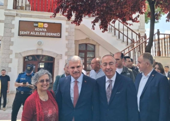 Konya Şehit Aileleri Derneği’nde aşure programı düzenlendi