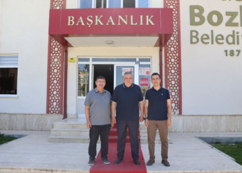Bozkır Belediyesine Selçuk Üniversitesinden ziyaret