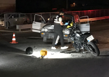 Ereğli’de otomobil ile motosiklet çarpıştı: 1 ağır yaralı