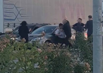 Ilgın’da trafikte gergin anlar kamerada