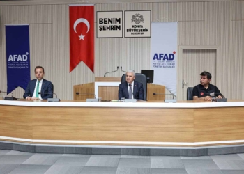 Konya’da İl Afet Risk Azaltma Planı Toplantısı gerçekleştirildi