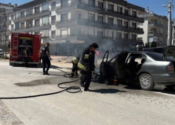 Konya İtfaiyesi’nden araç yangınlarına karşı yaz uyarısı