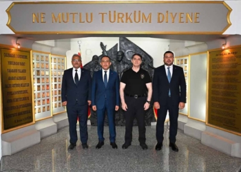 MHP Konya İl Teşkilatından Emniyet ve Gençlik Spor İl Müdürlüğü’ne ziyaret