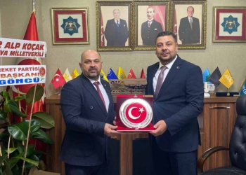 MHP Selçuklu İlçe Teşkilatından Ülkü Ocakları İl Başkanlığına ziyaret