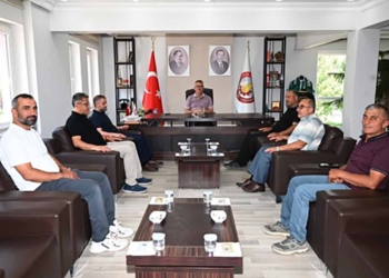 Din görevlilerinden Başkan Ustaoğlu’na teşekkür ziyareti