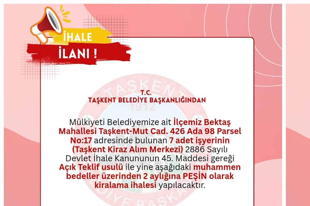 Fotoğraf: Taşkent Belediyesi