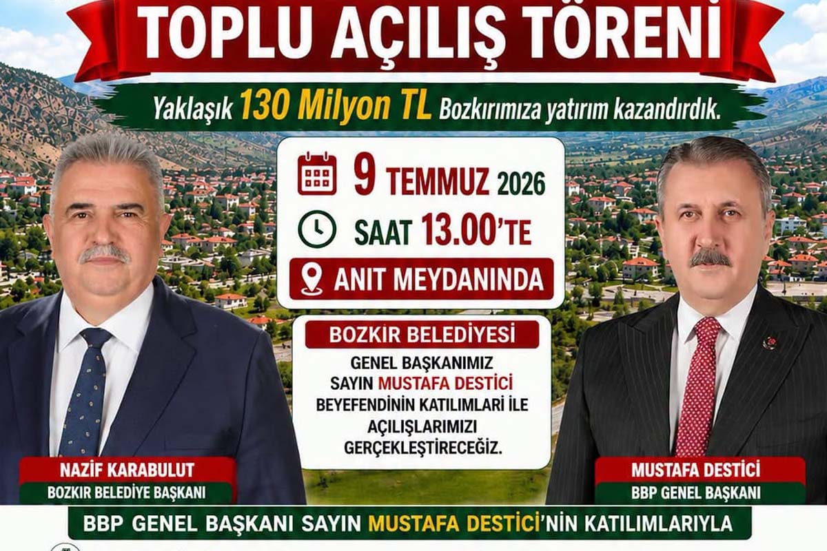 Fotoğraf: Bozkır Belediyesi
