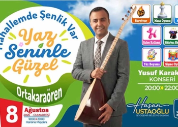 Seydişehir’de “Mahallemde Şenlik Var” etkinlikleri başlıyor
